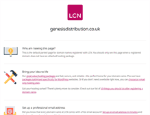 Tablet Screenshot of genesisdistribution.co.uk